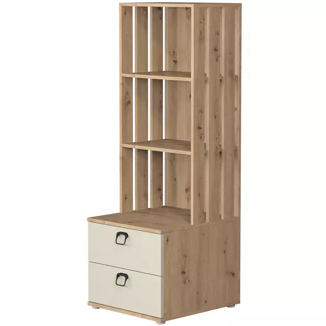 Regał 2s Camari Dąb Artisan/Casmhere