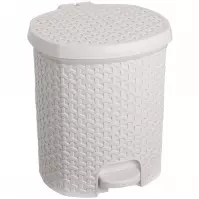 Kosz na śmieci style Nordic white 11,5l