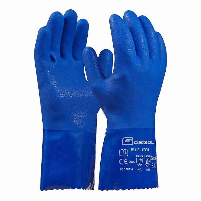 Gebol rękawice robocze Blue Tech rozmiar 10