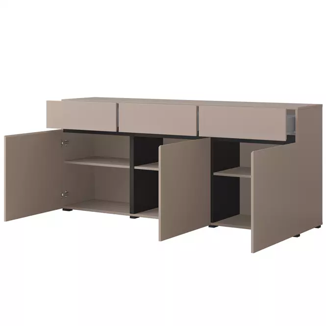 Komoda Cross3d3s Congo/Czarny