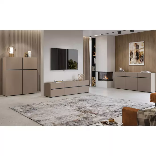 Komoda Cross3d3s Congo/Czarny
