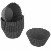 Komplet 6 foremek do muffinek 7x4cm mix