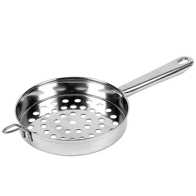 Cedzak stalowy / tarka do klusek 18 cm