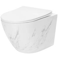 Miska WC Carlos duroplast/Flat/Zm Nature Marble