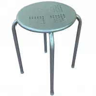 Taboret DR-N-656 Felipe 10893 szary
