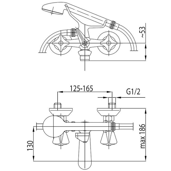 Bateria wannowa Standard