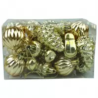 Bombki mix 4cm 24szt 66386