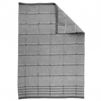 Ręcznik kuchenny BASIC CHECK 50x70 cm czarny 