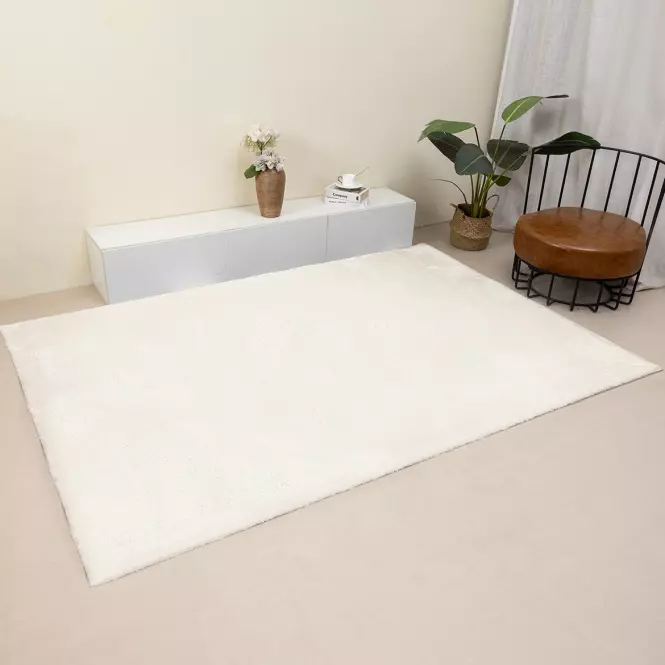Dywan Shaggy Microfiber RS-BSR 0,8/1,5 kremowy ,3