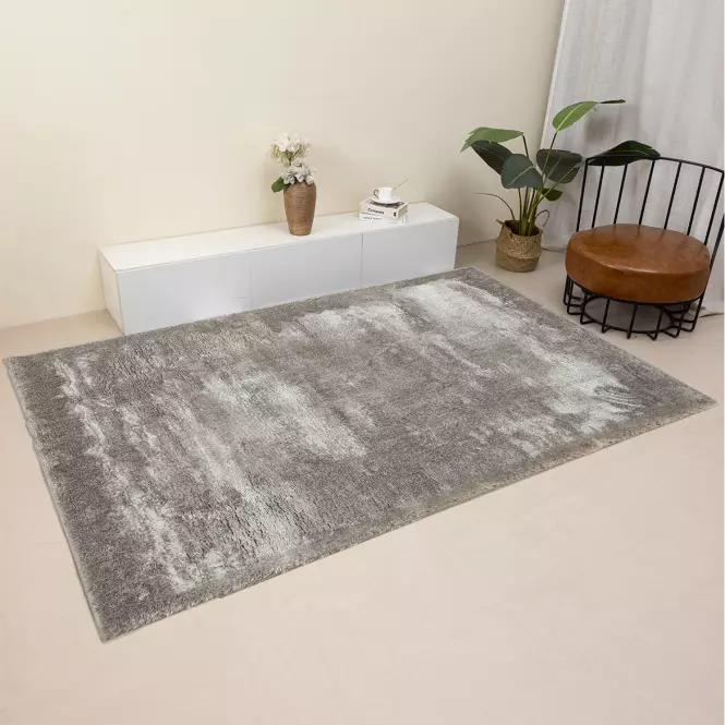 Dywan Shaggy Microfiber RS-BSR 1,6/2,3 srebrny 