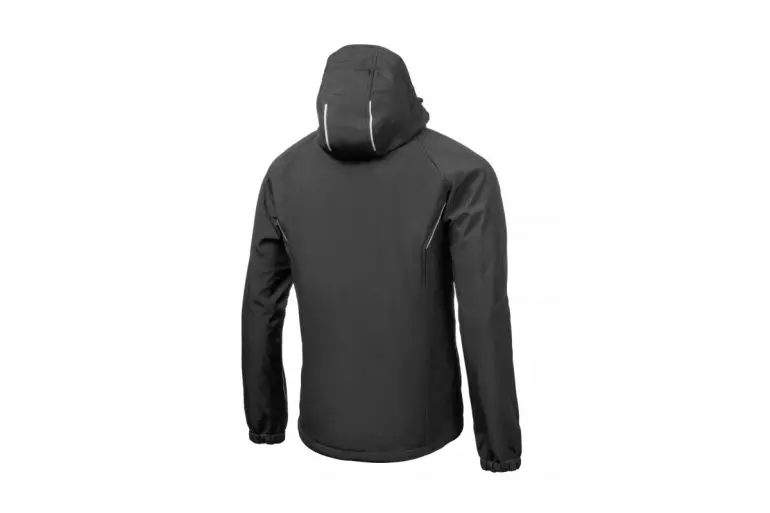 DITTER kurtka softshell z kapturem czarna L (52)