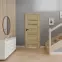 Drzwi wewnętrzne SONATA 2*6 70L Dąb Grandson WC+PODC,4