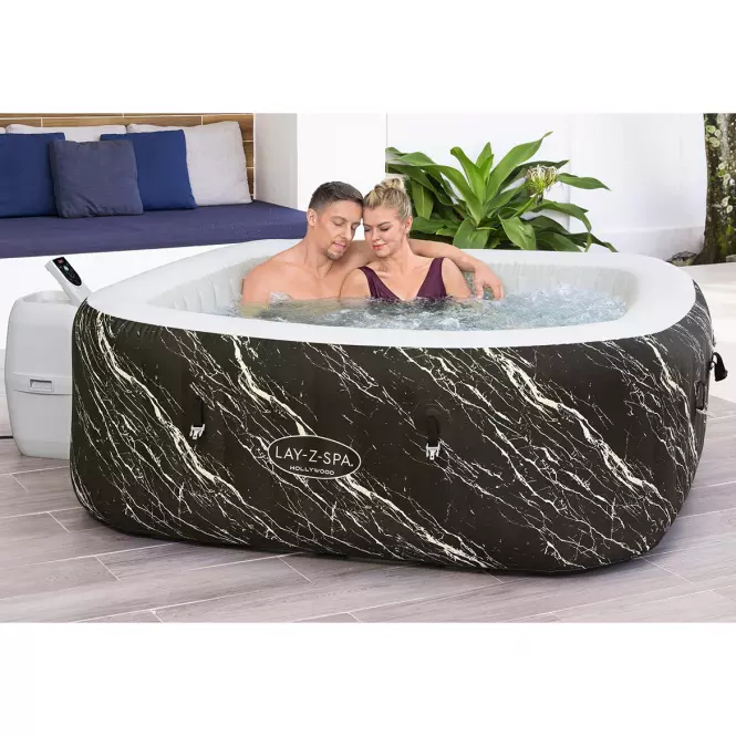Basen z hydromasażem Spa 1.8x1.8x0.66m Hollywood 6001F