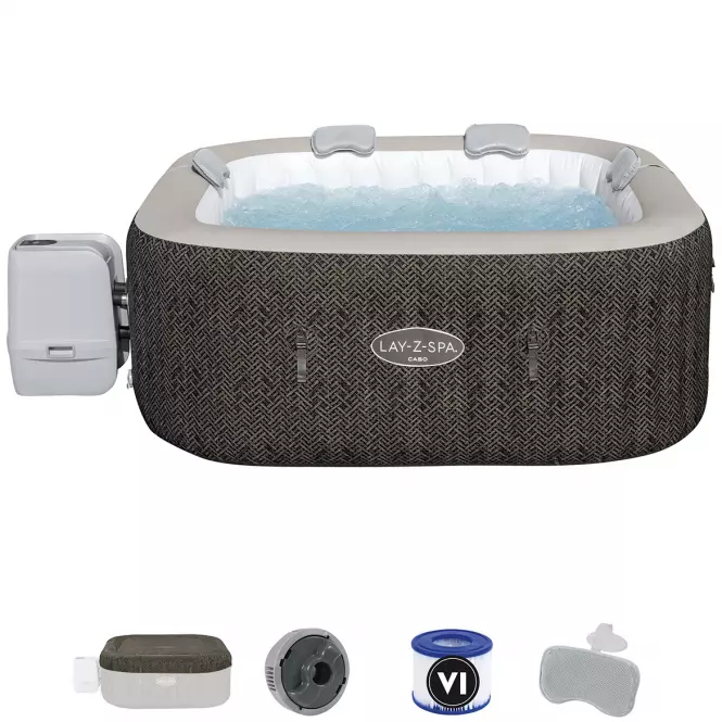 Basen z hydromasażem Spa 1.8x1.8x0.71m Cabo 6001R