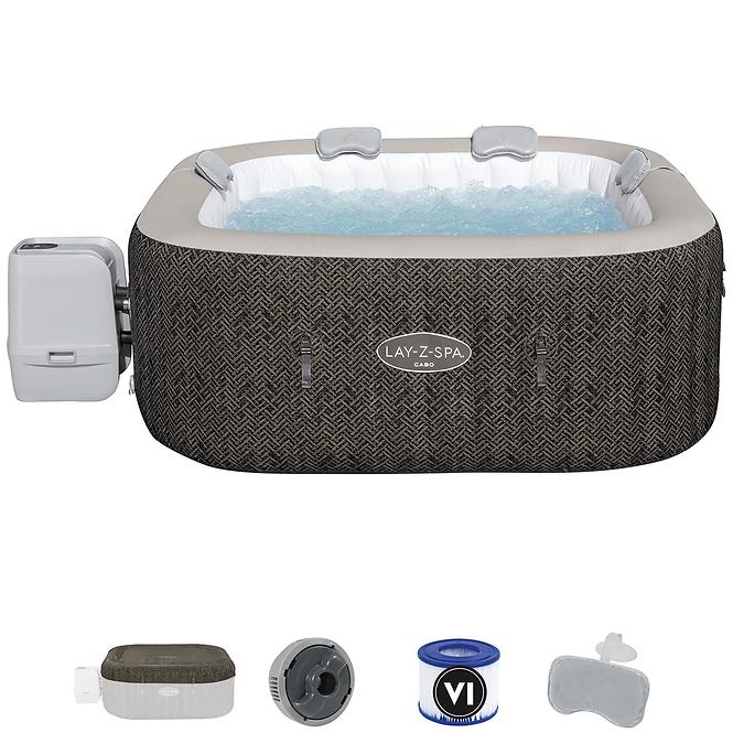 Basen z hydromasażem Spa 1.8x1.8x0.71m Cabo 6001R