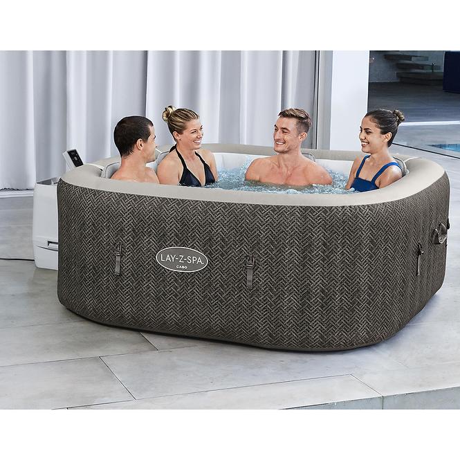 Basen z hydromasażem Spa 1.8x1.8x0.71m Cabo 6001R