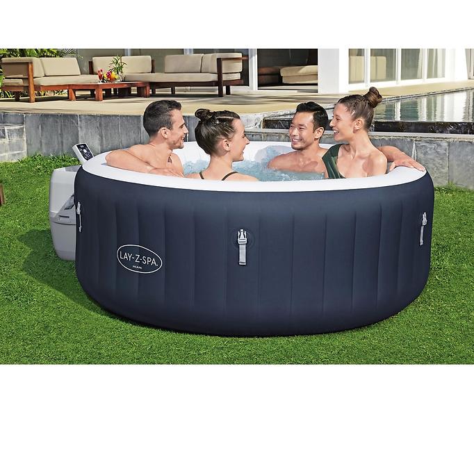 Basen z hydromasażem Spa 1.8x1.8m Miami Dark Blue 6001C