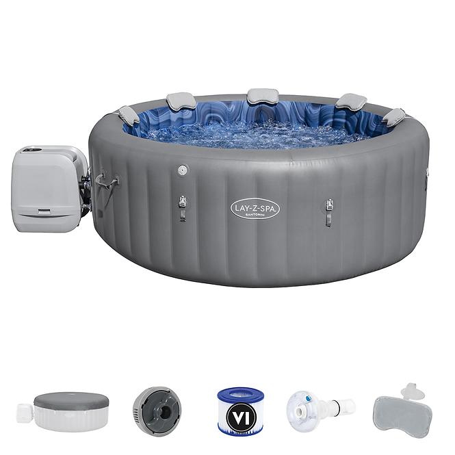 Basen z hydromasażem Spa 2.16x0.8m Santorini 6001T