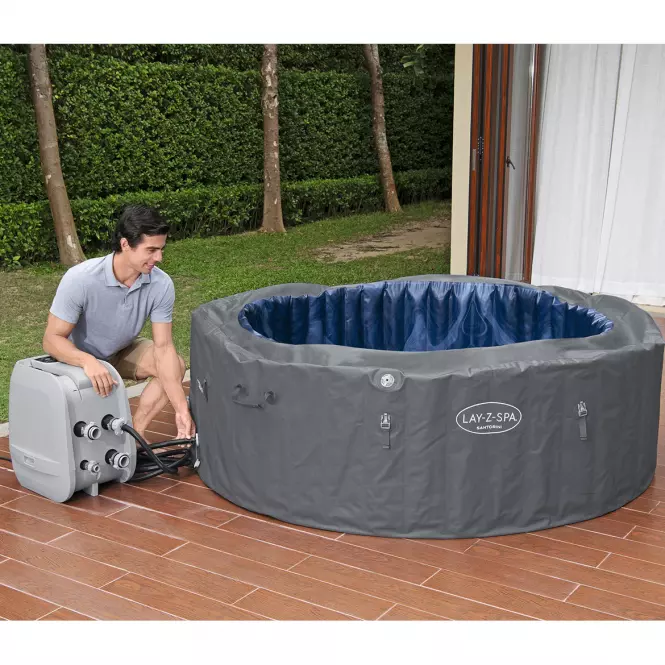 Basen z hydromasażem Spa 2.16x0.8m Santorini 6001T