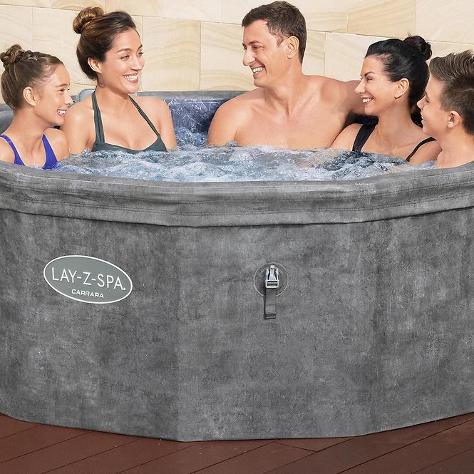 Basen z hydromasażem Spa 1.7x0.65m Carrara 6001V