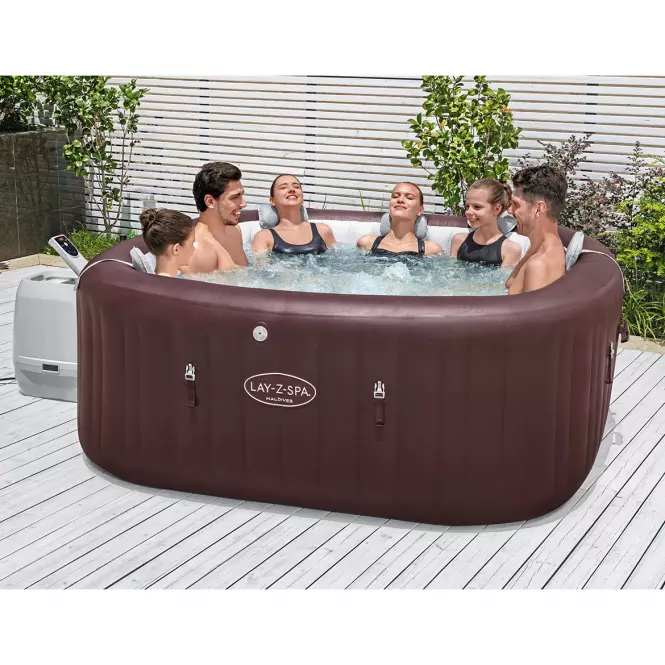 Basen z hydromasażem Spa 2.01x2.01x0.8m Maldives 6001U