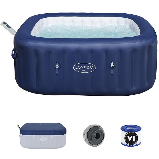 Basen z hydromasażem Spa 1.8x1.8x0.71m Hawaii 6001H