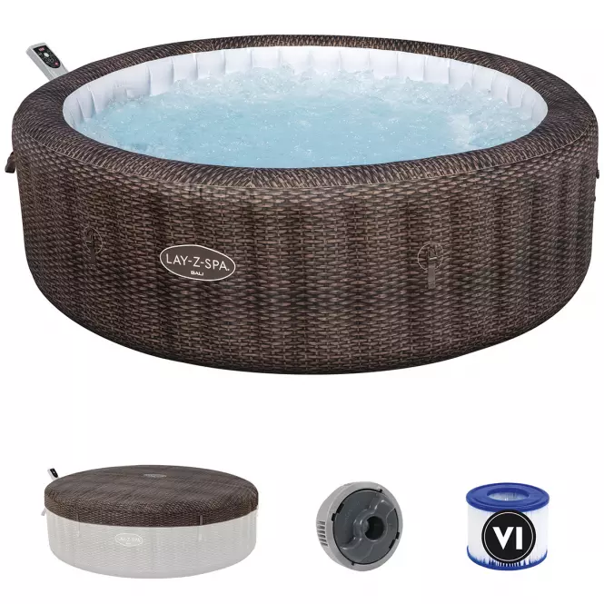 Basen z hydromasażem Spa 2.16x0.71m Bali 6001P