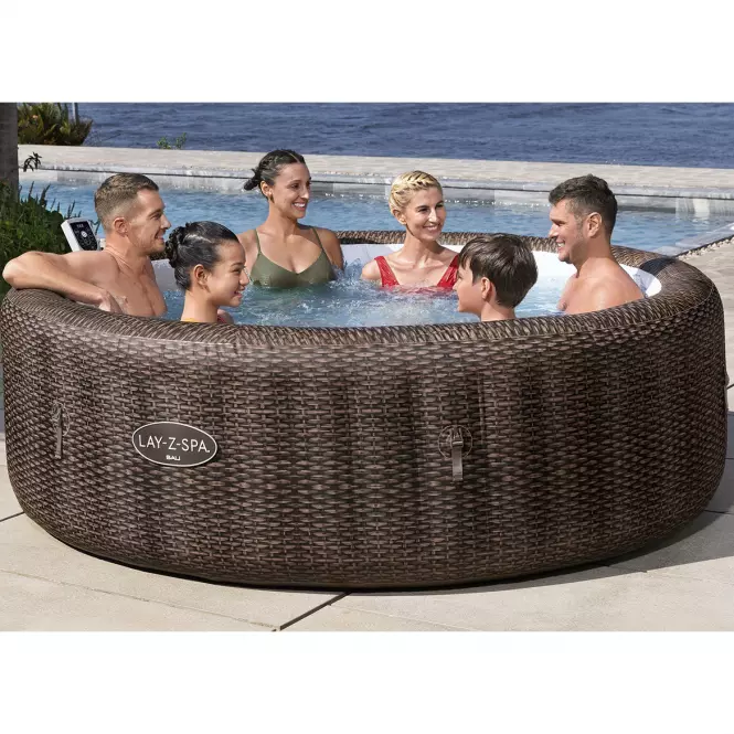 Basen z hydromasażem Spa 2.16x0.71m Bali 6001P