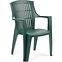 Krzesło ogrodowe plastikowe Arpa zielone