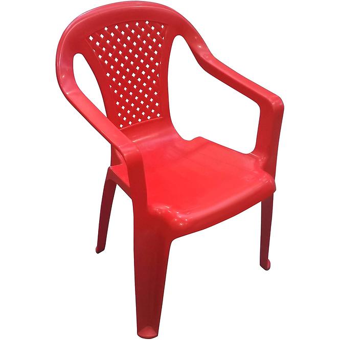 Krzesło dla dzieci czerwone