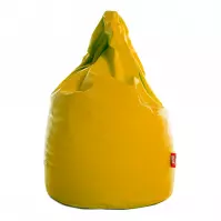 Pufa XL eko żółta