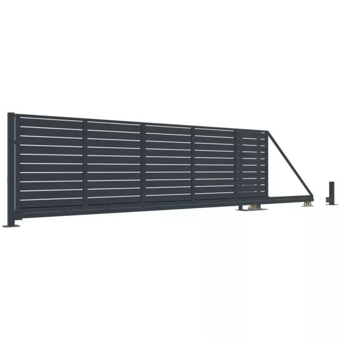 Brama Salerno przesuwna 400x151 prawa