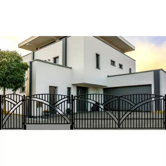 Brama Genua przesuwna 400x145 prawa