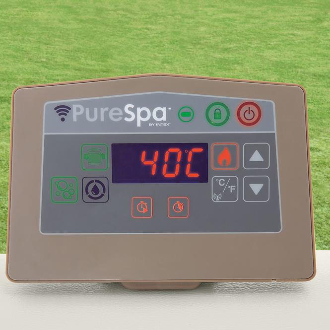 Basen z hydromasażem spa 1.75x0.71 m Chevron 28446NP