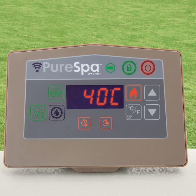 Basen z hydromasażem spa 1.96x0.71 m Chevron 28472NP