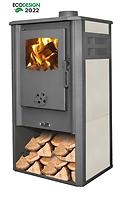 Piec kominkowy Atene S Ceramic 7,2 kW beżowy