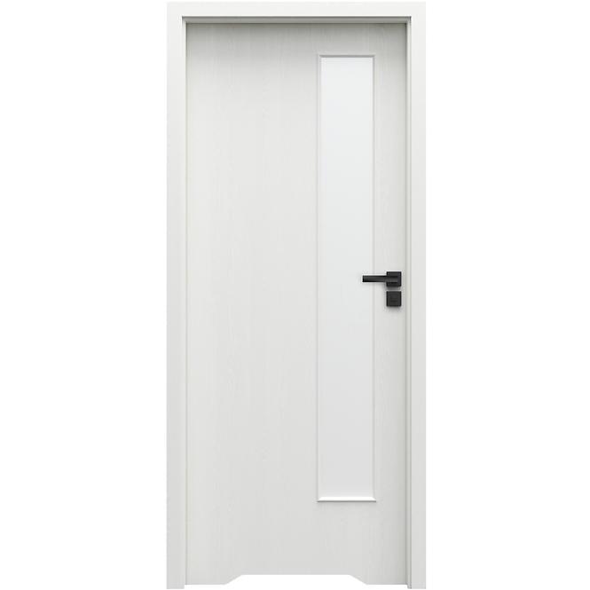 Drzwi wewnętrzne Trim Soft Model L 60L WC + podcięcie Wenge White