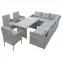 Komplet technorattanowy Catania natural,3