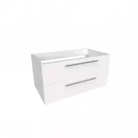 Szafka Alpha 90 cm 2S biała