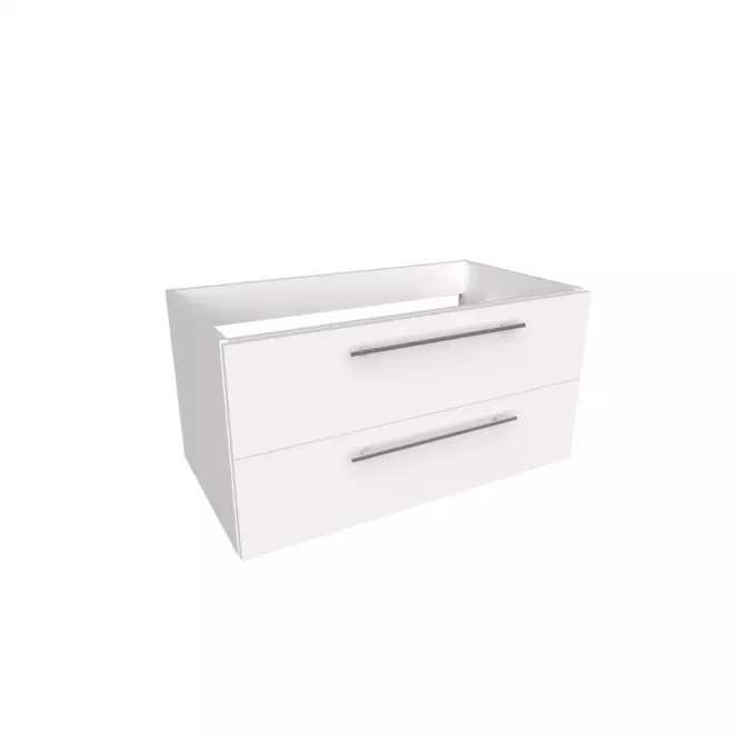 Szafka Alpha 90 cm 2S biała