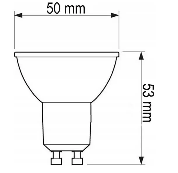 Żarówka Lumiled LED GU10 3W 270LM 120ST. NB