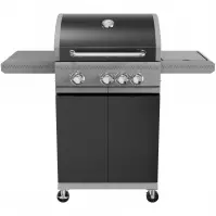 Mercado grill gazowy Vibes Black 3+1 11,5 kW