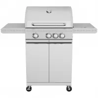 Mercado grill gazowy Vibes Silver 3+1 11,5 kW