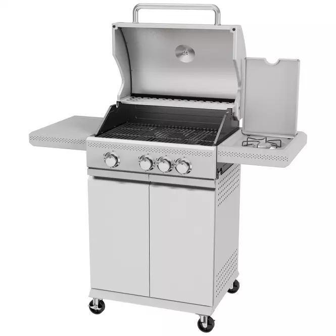 Mercado grill gazowy Vibes Silver 3+1 11,5 kW