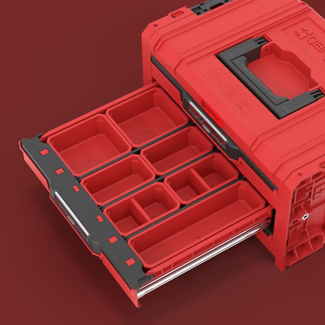 Qbrick System Pro Drawer 3 Toolbox 2.0 Red Ultra HD