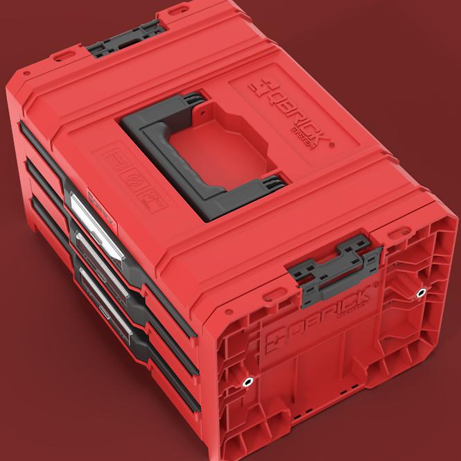 Qbrick System Pro Drawer 3 Toolbox 2.0 Red Ultra HD