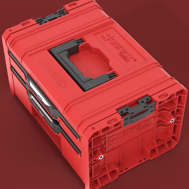 Qbrick System Pro Drawer 2 Toolbox 2.0 Red Ultra HD