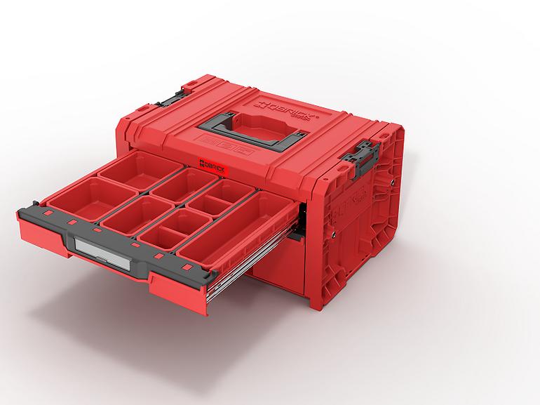 Qbrick System Pro Drawer 2 Toolbox 2.0 Red Ultra HD