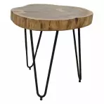 Stolik Olaf 2 9495 Naturalny/Czarny Stolik Olaf 2 9495 Naturalny/Czarny