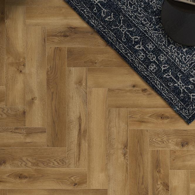 Panele podłogowe wodoodporne jodełka Dąb Classical 8mm AC5 Herringbone WR 63270